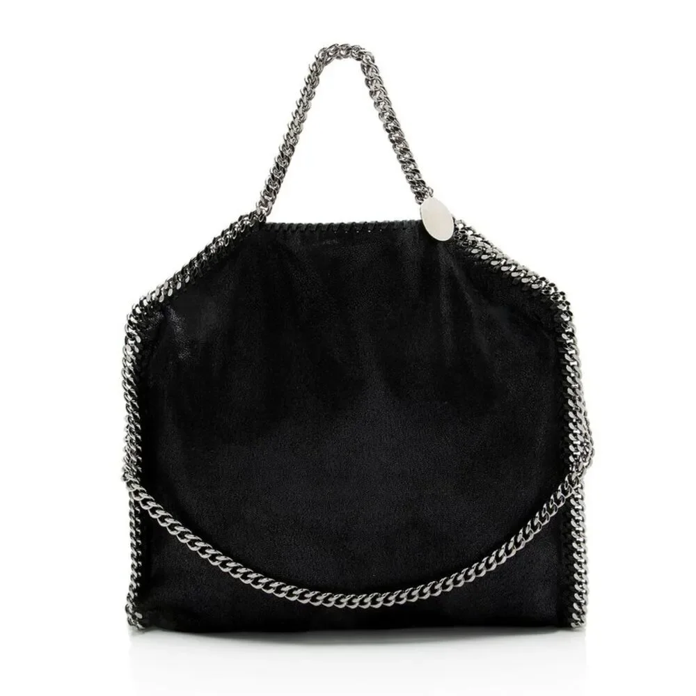 Stella McCartney Shaggy Deer Falabella Fold Over Tote - Picture 1 of 10